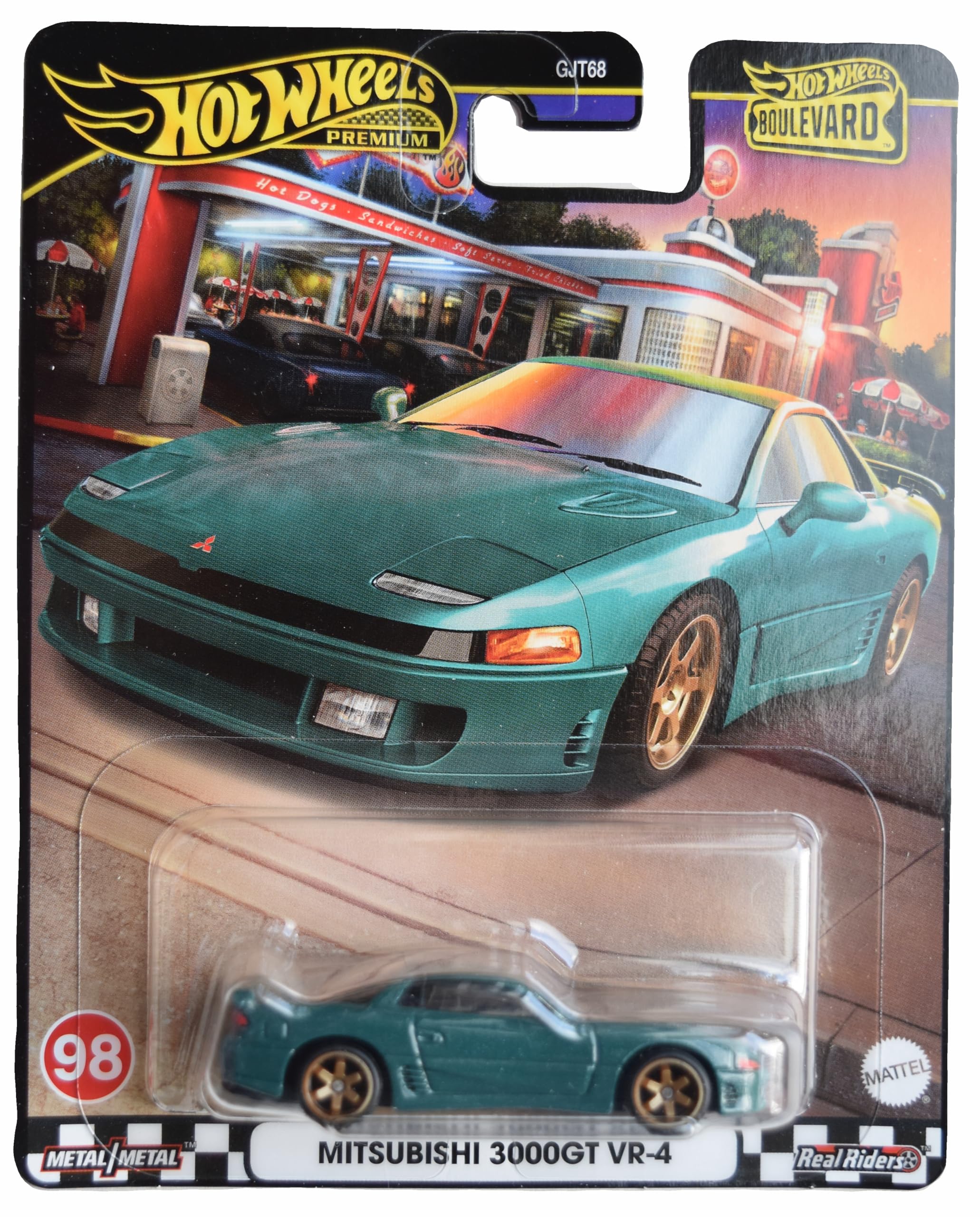 Amazon.com: Hot Wheels Mitsubishi 3000GT VR-4, Boulevard [Green